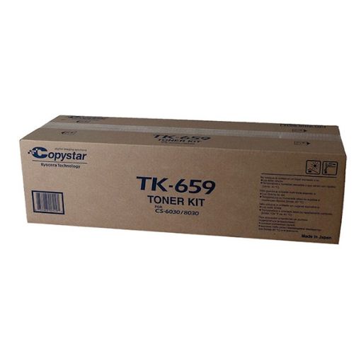 Copystar 1T02FB0CS0 (TK-659) Black Toner Cartridge (47000 Yield)