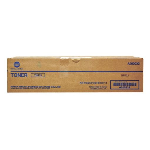 Konica Minolta A202032 (TN-415) Black Toner Cartridge (25000 Yield)