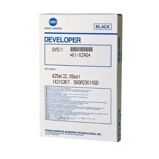 Konica Minolta DV511 (024G) Black Developer (250000 Yield)