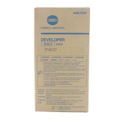 Konica Minolta A88J500 (DV-012) Black Developer (900000 Yield)