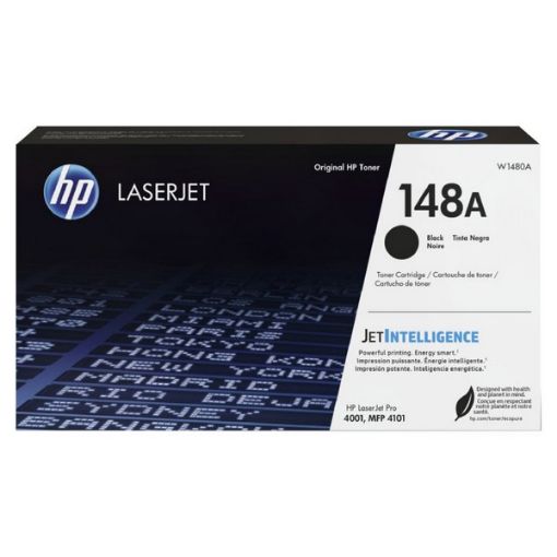 HP W1480A (HP 148A) Black Laser Toner Cartridge (2900 Yield)