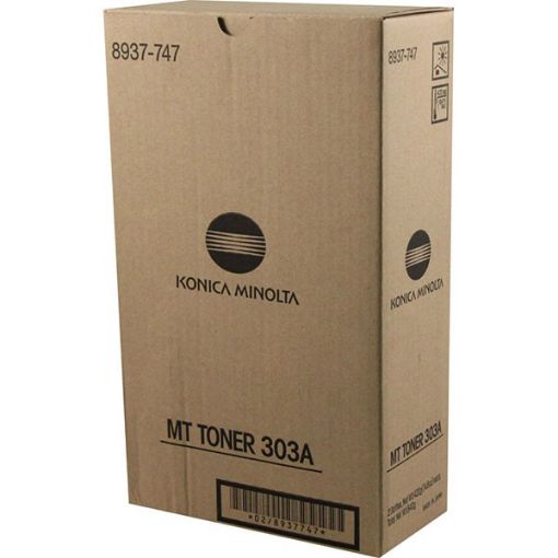 Konica Minolta 8937-747 (Type 303A) Black Laser Toner Cartridge (28000 Yield)