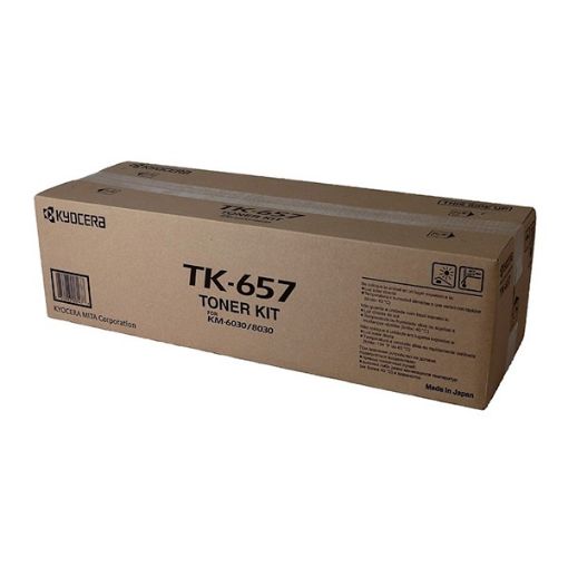 Kyocera Mita 1T02FB0US0 (TK-657) Black Toner Cartridge (47000 Yield)