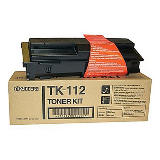 Kyocera Mita 1T02FV0US0 (TK-112, TK-110) Black Toner (6000 Yield)