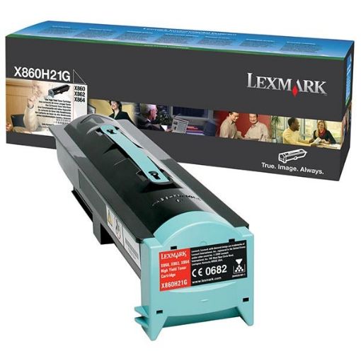 Lexmark X860H21G Black Toner Cartridge (35000 Yield)