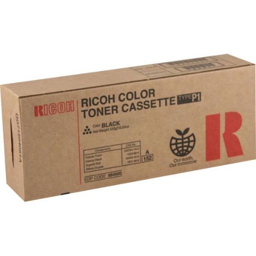Ricoh 884900 (Type P1) Black Laser Toner Cartridge (19000 Yield)