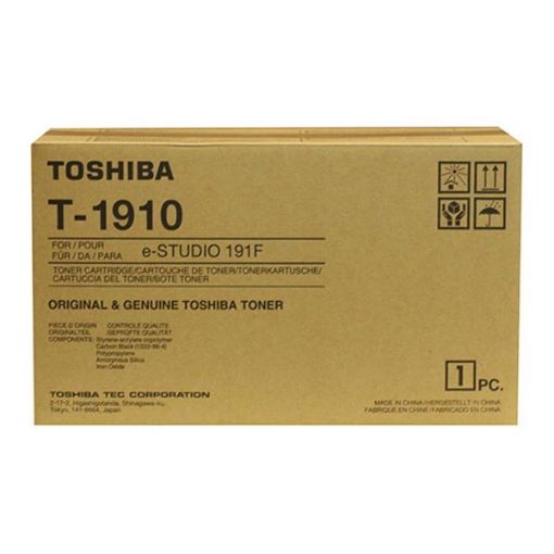 Toshiba T-1910 Black Toner Cartridge (10000 Yield) 
