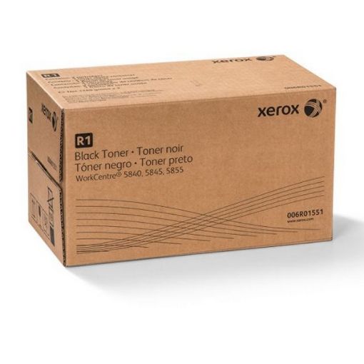 Xerox 006R01551 (6R1551) Black Toner Cartridge Kit (2 Toner Ctgs + 1 Waste Toner Btl/Box) (38000 Yield)