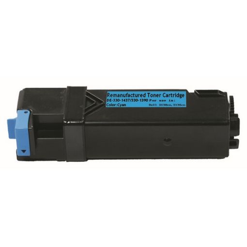 Compatible T107C (330-1437, 330-1390, FM065) Cyan Toner Cartridge (2500 Yield)