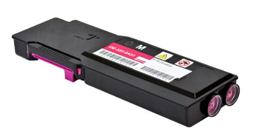 Remanufactured 40W00 (331-8431, XKGFP) Extra High Yield Magenta Toner Cartridge (9000 Yield)