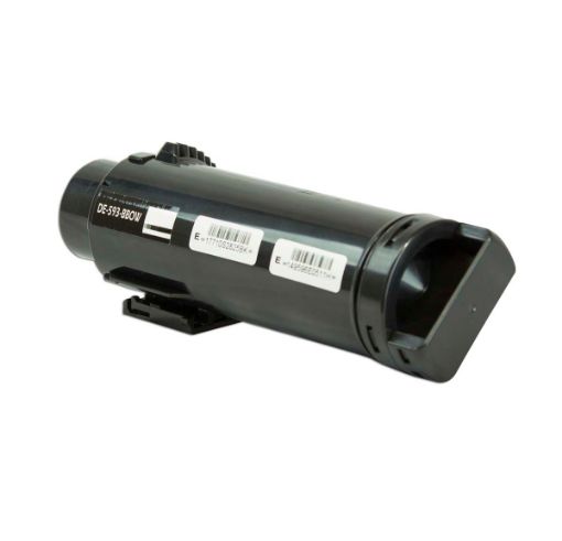 Compatible 6CVF8 (593-BBOW, N7DWF) High Yield Black Toner Cartridge (3000 Yield)