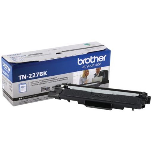 Brother TN-227BK High Yield Black Toner Cartridge (3000 Yield)
