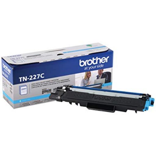 Brother TN-227C High Yield Cyan Toner Cartridge (2300 Yield)