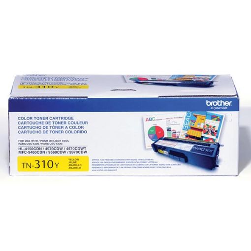 Brother TN-310C Cyan Toner Cartridge (1400 Yield)
