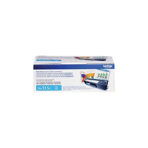 Brother TN-315C High Yield Cyan Toner Cartridge (3500 Yield)