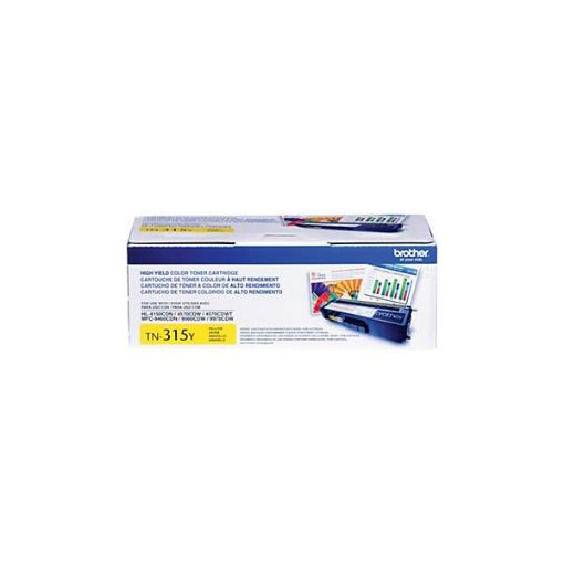 Brother TN-315Y High Yield Yellow Toner Cartridge (3500 Yield)