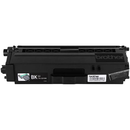 Brother TN-331BK Black Toner (2500 Yield)