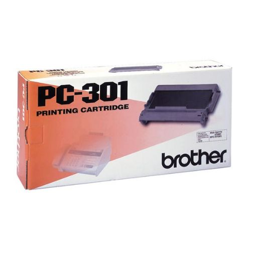 Brother PC-301 Black Thermal Fax Cartridge (250 Yield)