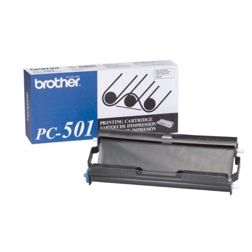 Brother PC-501 Black Thermal Fax Roll (150 Yield)
