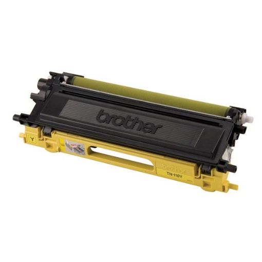 Brother TN-110Y High Yield Yellow Toner Cartridge (4000 Yield)