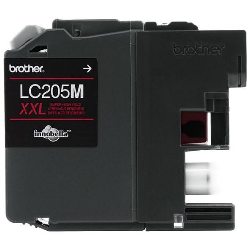 Brother LC205M (LC205MXXLM) Super High Yield Magenta Inkjet Cartridge (1200 Yield)
