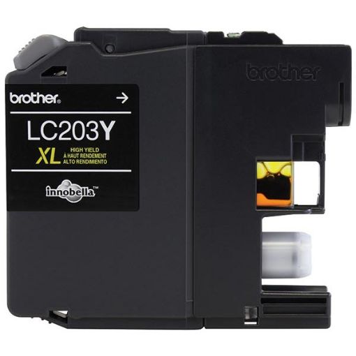 Brother LC203Y High Yield Yellow Inkjet Cartridge (550 Yield)