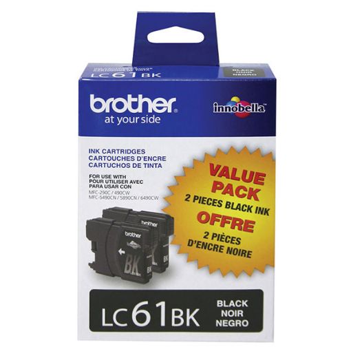 Brother LC612PKS Black Ink Cartridge (900 Yield)