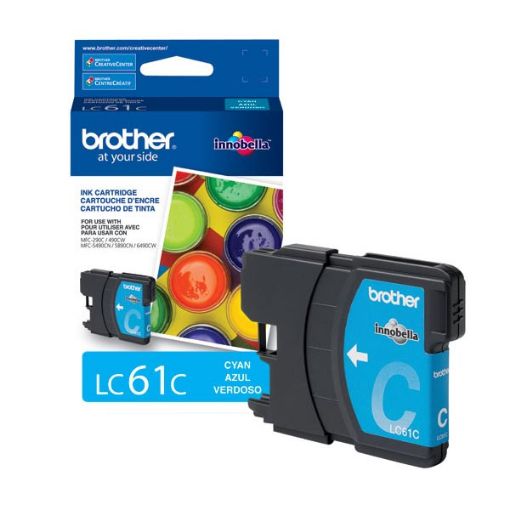 Brother LC61C Cyan Inkjet Cartridge (325 Yield)