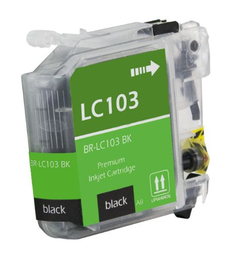 Compatible LC101Bk High Yield Black Inkjet Cartridge (600 Yield)
