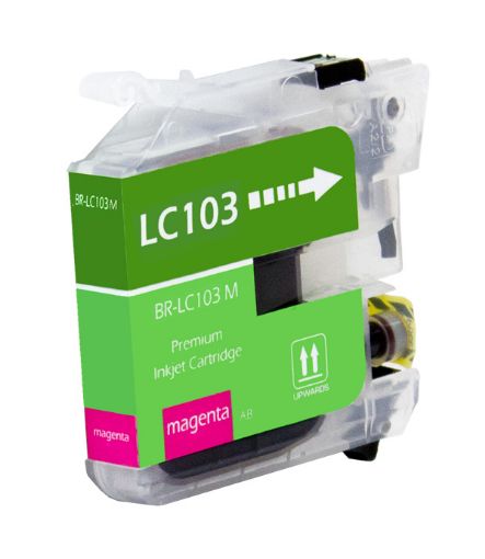 Compatible LC101M High Yield Magenta Inkjet Cartridge (600 Yield)