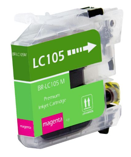 Compatible LC105M Extra High Yield Magenta Ink Cartridge (1200 Yield)