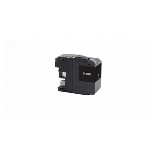 Compatible LC109BK Extra High Yield Black InkJet Ink (2400 Yield), No Box