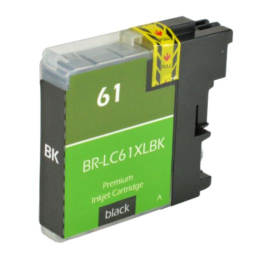 Compatible LC61XLBK High Yield Black Toner Cartridge (1100 Yield)