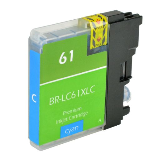 Compatible LC61XLC High Yield Cyan Toner Cartridge (1700 Yield)