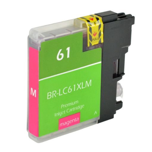 Compatible LC61XLM High Yield Magenta Toner Cartridge (1700 Yield)
