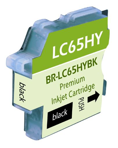 Compatible LC65HYBK Black Inkjet Cartridge (900 Yield)