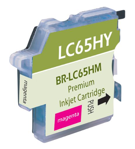 Compatible LC65HYM Magenta Inkjet Cartridge (750 Yield)