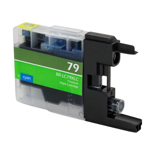 Compatible LC79C Extra High Yield Cyan Inkjet Cartridge (1200 Yield)