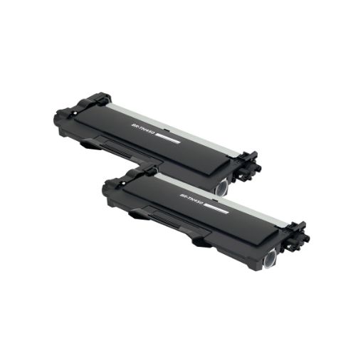 Compatible TN-450 (TN-450) Black Toner Cartridges (2 pack) (5,200 Yield)