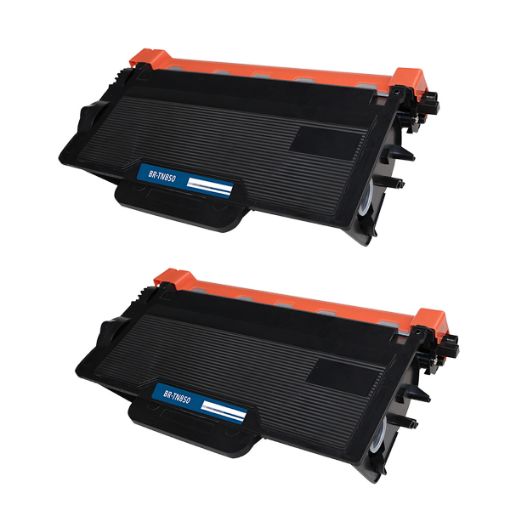 Compatible TN-850 (TN-820) High Yield Black Toner Cartridges (2 pack) (8,000 Yield)