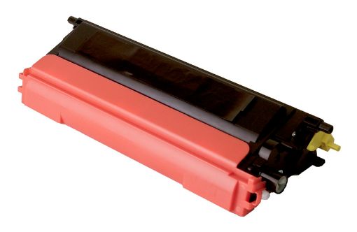 Remanufactured TN-110Y High Yield Yellow Toner Cartridge (4000 Yield) 