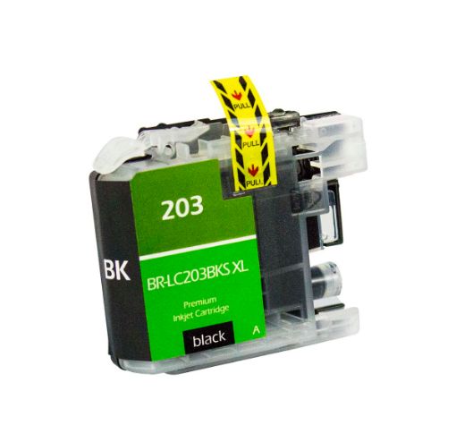 Compatible LC203Bk High Yield Black Inkjet Cartridge (550 Yield)