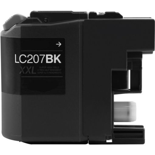 Compatible LC207Bk (LC207XXLBK) Super High Yield Black Inkjet Cartridge (1200 Yield)