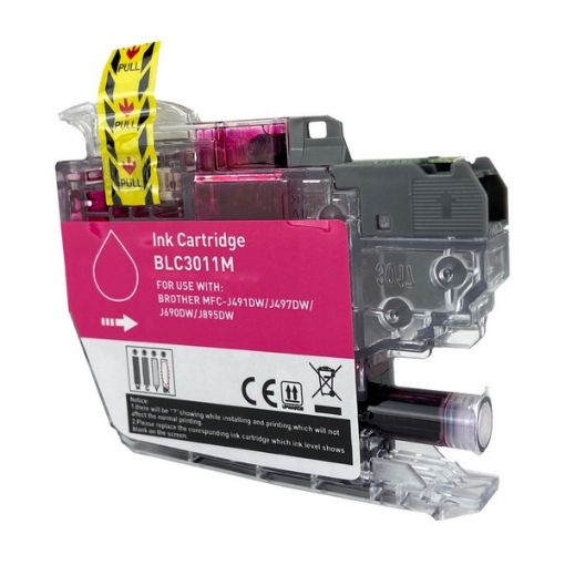 Compatible LC3011M Magenta Ink Cartridge (200 Yield) 