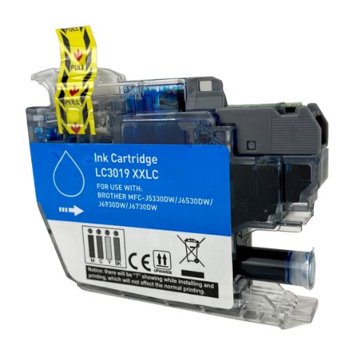 Compatible LC3019C Super High Yield Cyan Ink Cartridge (1500 Yield)