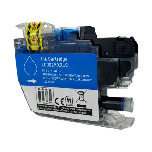 Compatible LC3029C Super High Yield Cyan Ink Cartridge (1500 Yield) 