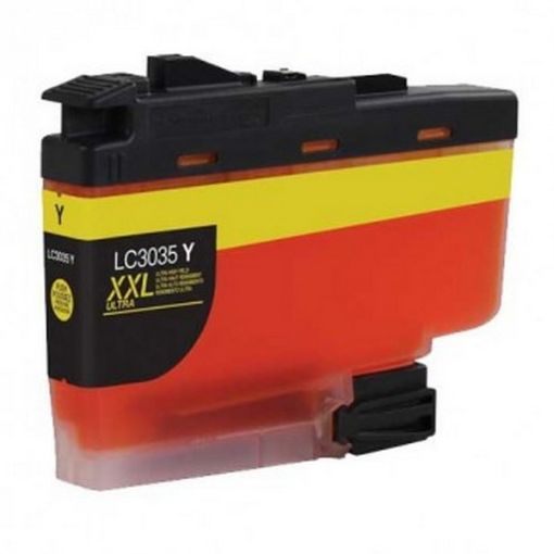  Compatible LC3035Y Ultra High Yield Yellow Inkjet Cartridge (5000 Yield), No Box