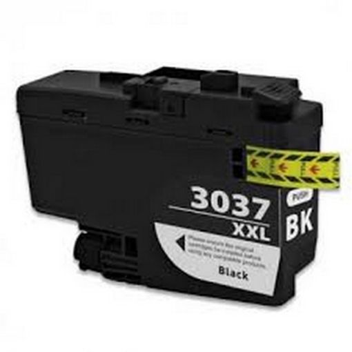 Compatible LC3037Bk Super High Yield Black Inkjet Cartridge (3000 Yield), No Box 