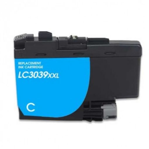 Compatible LC3039C Ultra High Yield Cyan Inkjet Cartridge (5000 Yield)