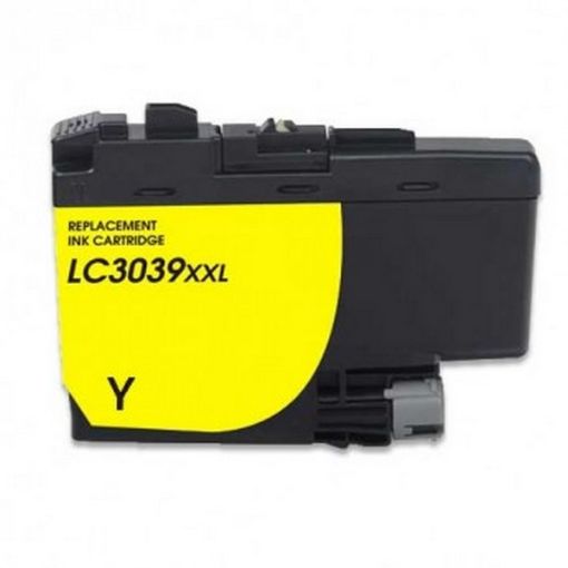 Compatible LC3039Y Ultra High Yield Yellow Inkjet Cartridge (5000 Yield), No Box 